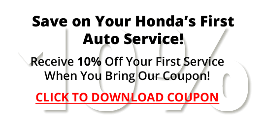 Save on Your Honda's First Auto Service!